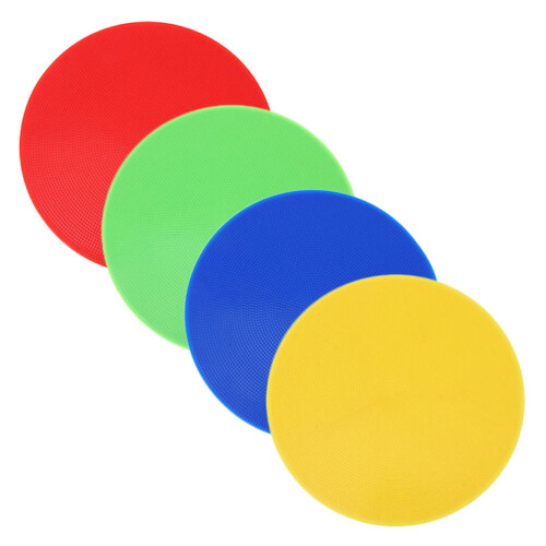 8Pièces Cercles Marqueurs PVC Multi-Usage Pour Sol De Classe Sport