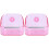 2Pièces Récipient Alimentation Rose Fixable Pour Cage De 3