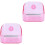 2Pièces Récipient Alimentation Rose Fixable Pour Cage De 4