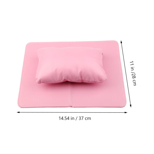 3Ensembles Coussin Rose Repose-Main Mat Ongles Pour Salon 1