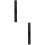 2Pièces Colle Cils Noire Double-Embout Pratique Usage Ongles 9