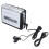 2Pièces Convertisseur De Cassette USB Argent Pour Écoute Mp3 Portable 9