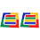 16Pièces Stickers Sol Durable Tennis Basket Multicolores 2