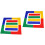 16Pièces Stickers Sol Durable Tennis Basket Multicolores 4