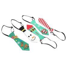 15Pièces Cravates Humour Noël Hommes Couleurs Variées Matériel Doux