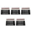 5Pcs Convenient Temporary Car Phone Number Display Plate Multi Color 5