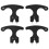 16Pièces Outil Remplacement Crampons Golf Noir Compact Durable 1