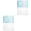 2Pièces Protection Laptop Coque Plastique Style Élégant 3