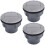 3Pièces Ventilation Auto En ABS Gris Résistant 8