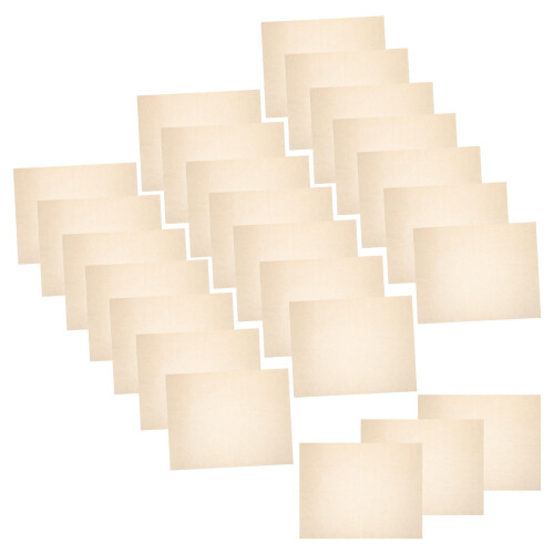 200Pièces Papier Semi-Mur Ton Antique 1