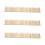 3Pièces Miniature Bois Beige Pour Jardin Diorama 8