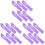 18Pièces Briseur Ampoule Violet Portable Design Rainuré 4