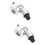 2Pièces Douche Portable Argent Pour Salon, Animaux, Bain 7