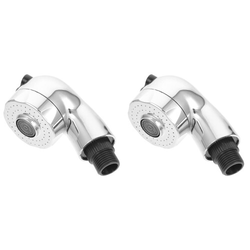 2Pièces Douche Portable Argent Pour Salon, Animaux, Bain 1