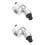 2Pièces Douche Portable Argent Pour Salon, Animaux, Bain 5