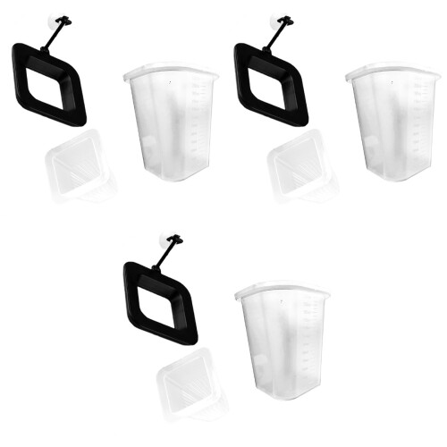 3Pièces Distributeur Aquarium Flottant 2