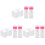 3Ensembles Bouteilles Vides Plastique Pour 2