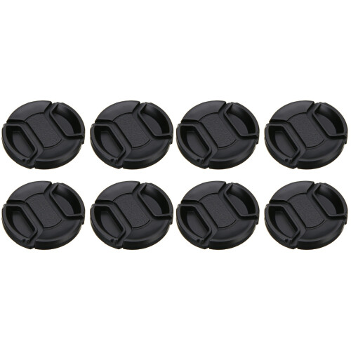 8Pièces Cache- Caméra Noir Durable Avec Joint Étanche Compact 1