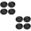 8Pièces Cache- Caméra Noir Durable Avec Joint Étanche Compact 5