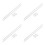 4Sets Extendable White Shower Curtain Rod No Drill Adjustable for Home 9