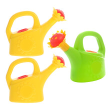 9Pcs Assorted Color Plastic Watering Can Kids Bath Toy for Outdoor Fun