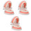 3Pcs Ergonomic Children Teeth Brushing Kit Tooth Aid 3