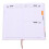 2Pz Notebook Planner 2025 Agenda Mensile Rosso Compatto Per 3