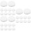 30Pièces Pinceaux Blending Blancs Faciles À Utiliser Pour Artistes 9