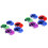50Pièces Mini Voitures Pull-Back Plastique Jouets Formations Colorés 4