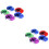 50Pièces Mini Voitures Pull-Back Plastique Jouets Formations Colorés 6