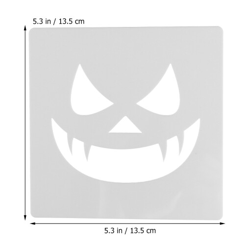 54Pièces Modèles De Peinture Halloween En Pet Pour Enfants 2