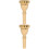 2Pièces Embouchure Tuba Remplacement Accessoire Brillant 4