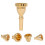 2Pièces Embouchure Tuba Remplacement Accessoire Brillant 7