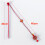 2Set Set Rosso in Cotone Per Gatti Decorazione E Gioco 11
