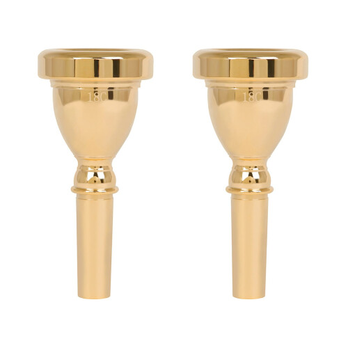 2Pièces Embouchure Tuba Remplacement Accessoire Brillant 1