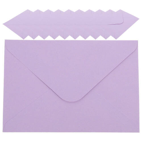 100Pz Buste Carta Lavanda Per E Auguri Occasioni Speciali 1