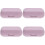 4Set Organizer Viola Per Con Specchio E Strumento Per Viaggi 7