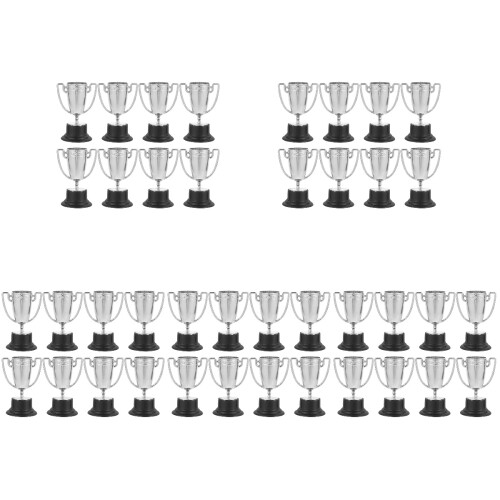 40Pz Trofei Mini Argento Per E Decorazioni Party 2
