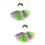 2Set Costume Mardi Gras Fasce E Gonne Tutu Per 9
