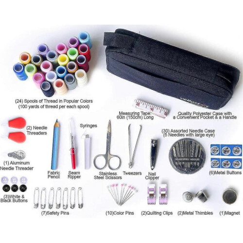 Kit Premium Repair Set - Complete Needle And Thread Kit for Sewing 2