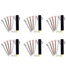 30 Pcs Crystal Diamond Ballpoint Pen,Metal Ballpoint Pen Office Supplies,with 30 Ballpoint Pen Refills, Black Ink
