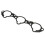 Engine Intake Manifold Gasket MS97143 MS19450 for  Altima Maxima 6