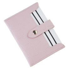 Modische Damen-Geldbörse aus Leder, klein, Geldbörse,-Rosa