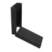 Aluminum Alloy Dental Bur Autoclavable Holder 152 Hole Black Organizer