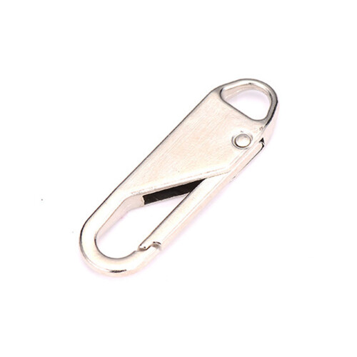 1PC Zipper Pull Replacement Repair Kit Slider Pull Tab-Silver