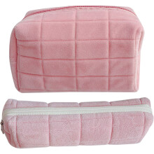10Stk Große Kosmetiktasche Pink Makeup Organizer