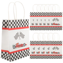 60Stk Große Papiergeschenktaschen Bunt Multifunktionale Verpackung