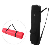 Yoga Mat Tote Bag For Universal Fit Light Weight Durable Canvas Carrier With Adjustable Shoulder Strap And Versatile Pockets Multi Purpose Sling