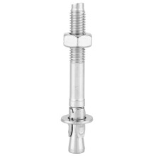 Strong Wedge Anchor For Concrete Fixing Heavy Duty Bolt Stainless Steel Screws Anti Rust Durable Fastening Hardware With High Bearing Capacity For Bui