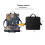 Φορητή εξωτερική όαση, ρυθμιζόμενη πλάτη για απαράμιλλη άνεση, αδιάβροχη και 4
